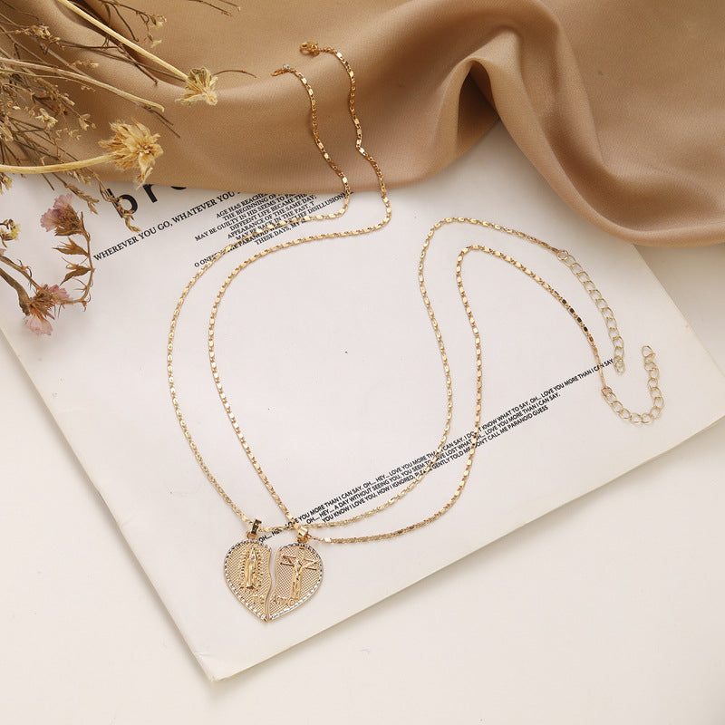 Vintage Handmade Gold Pendant
