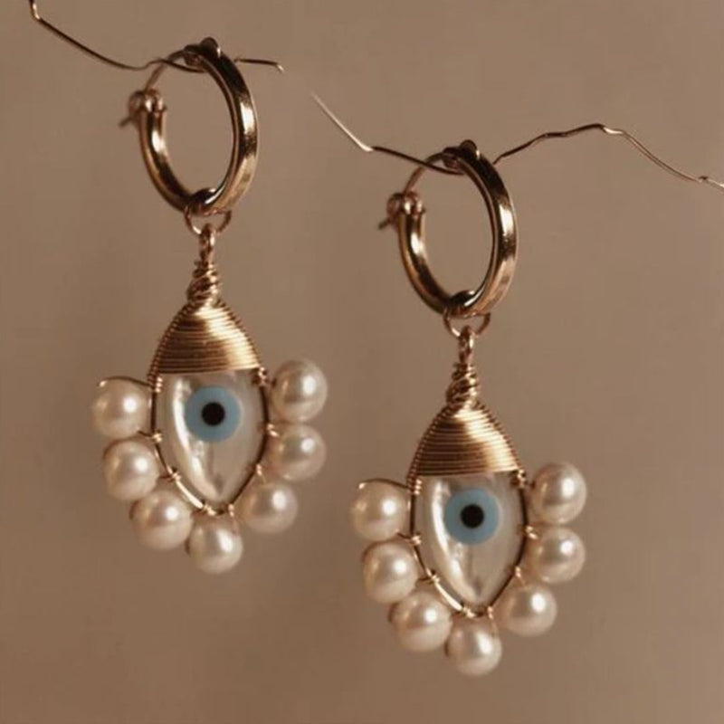 Delicate Artisan Pearl Earring