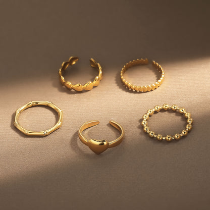 Beautiful Gold Ring with Unique Style