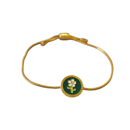 Vintage Handmade Gold Bracelet