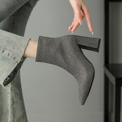 Chic Orthopedic Boots with Unique Design