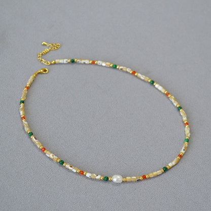 Romantic Pearl Necklace for Special Moments