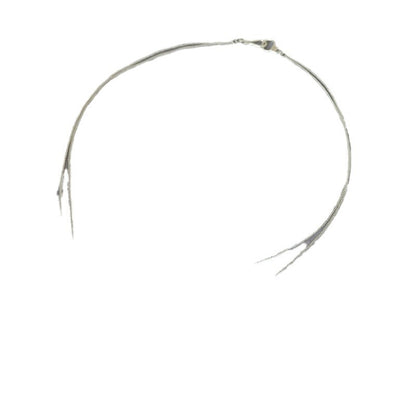 Romantic Silver Necklace for Special Moments