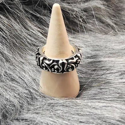 Delicate Artisan Silver Ring