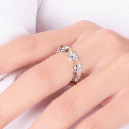 Delicate Artisan Gold Ring