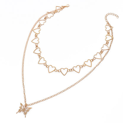 Vintage Handmade Gold Necklace