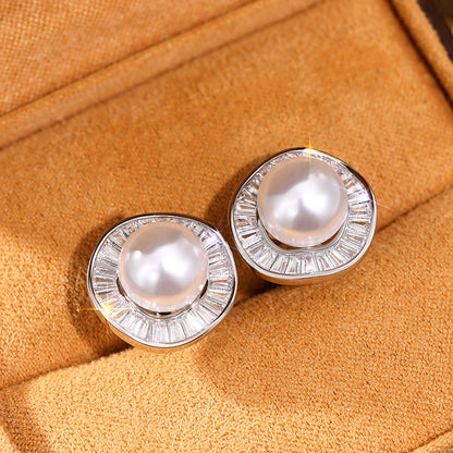 Delicate Artisan Pearl Earring