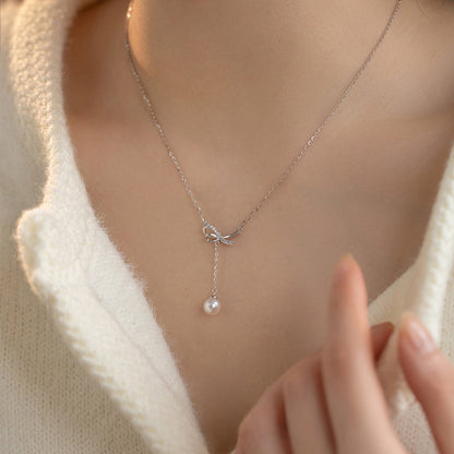 Vintage Handmade Pearl Necklace
