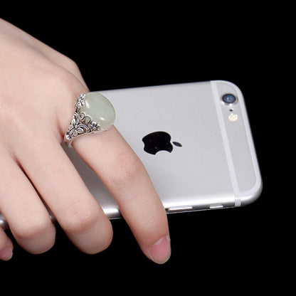 Delicate Artisan Silver Ring
