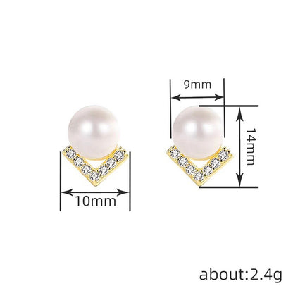Delicate Artisan Pearl Earring