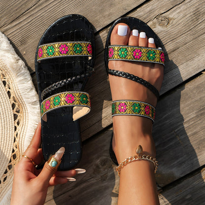 Vintage Inspired Orthopedic Sandals