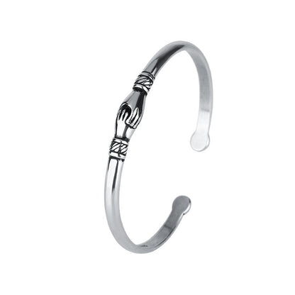 Beautiful Silver Bracelet with Unique Style