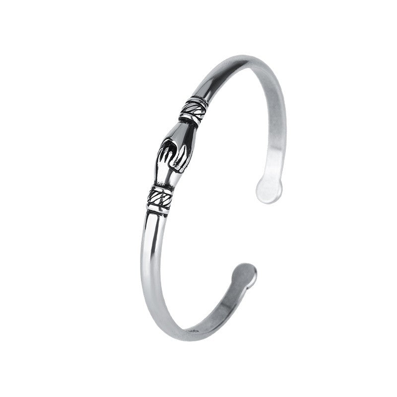 Beautiful Silver Bracelet with Unique Style