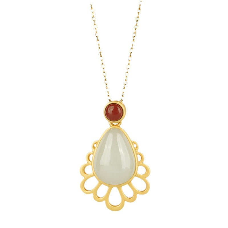 Vintage Handmade Gold Necklace