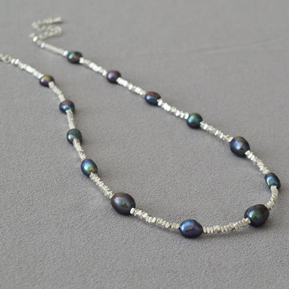 Stunning Silver Necklace for Daily Wear
