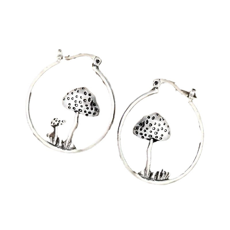 Beautiful Silver Earring with Unique Style
