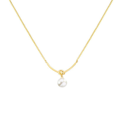 Beautiful Pearl Necklace with Unique Style