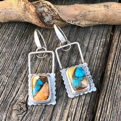 Delicate Artisan Silver Earring