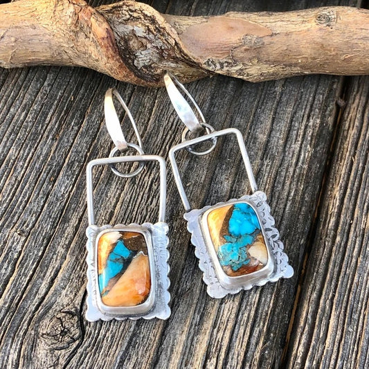 Delicate Artisan Silver Earring