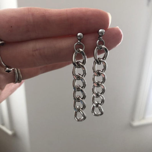 Classic Silver Earring with Timeless Appeal