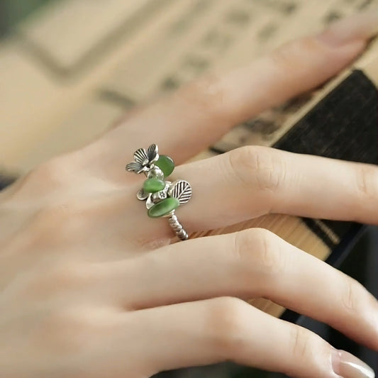 Beautiful Silver Ring with Unique Style