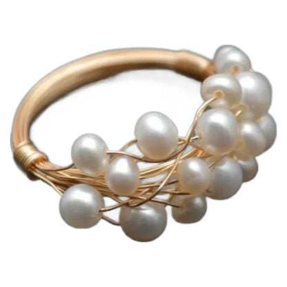 Vintage Handmade Pearl Ring