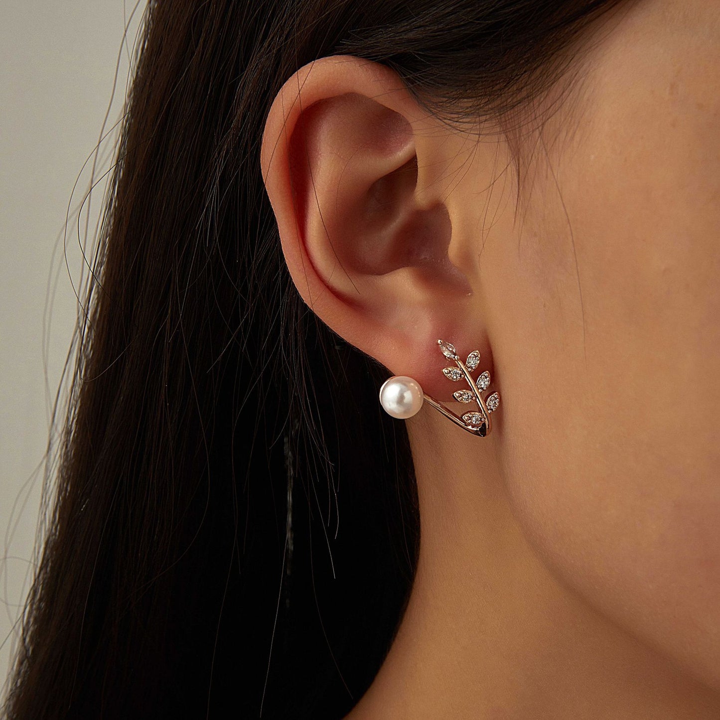 Vintage Handmade Silver Earring