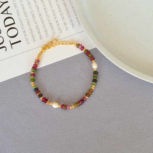 Vintage Handmade Pearl Bracelet