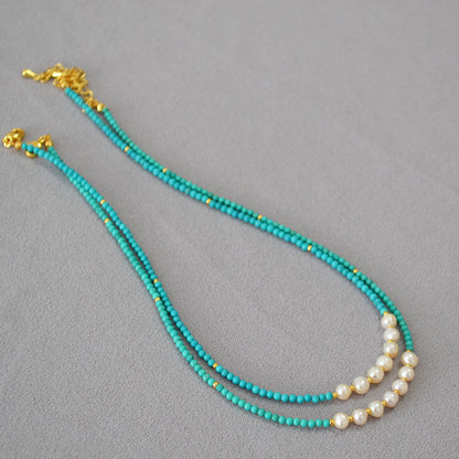 Vintage Handmade Pearl Necklace