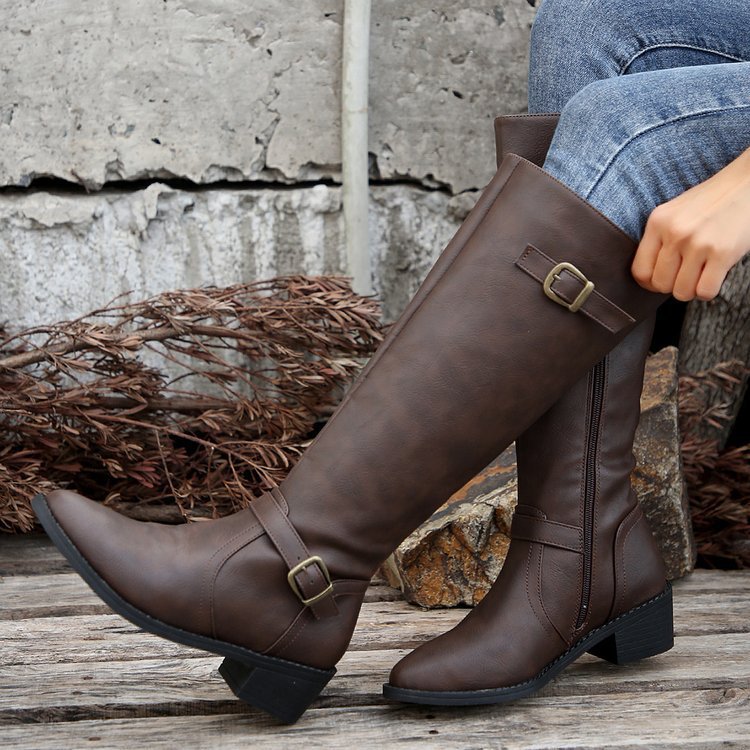 Chic Orthopedic Boots with Unique Design