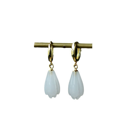 Vintage Handmade Gold Earring