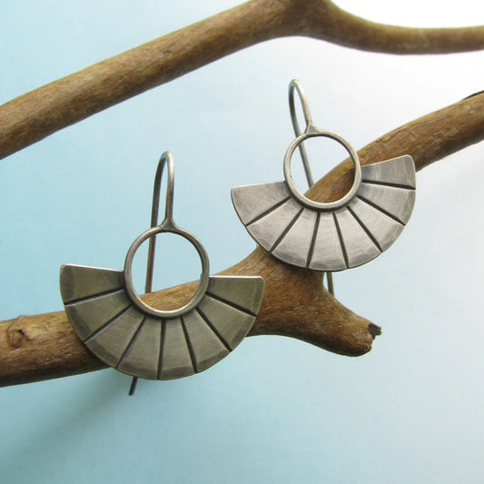 Classic Silver Earring with Timeless Appeal