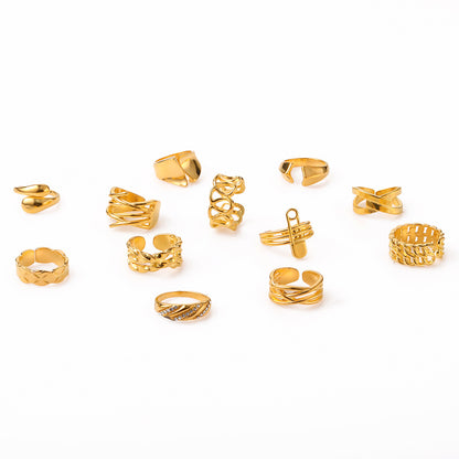 Classic Gold Ring with Timeless Appeal