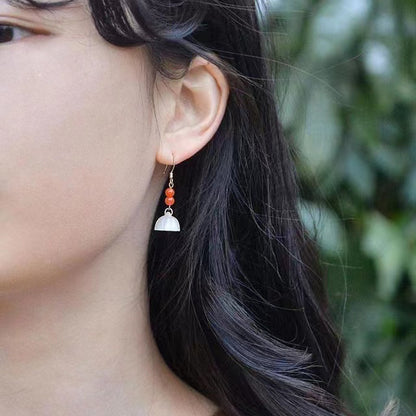 Romantic Silver Earring for Special Moments