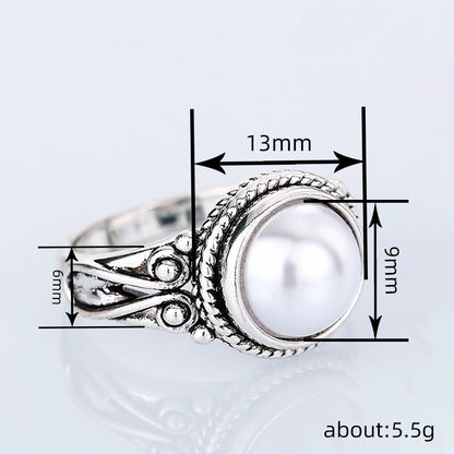 Vintage Handmade Pearl Ring