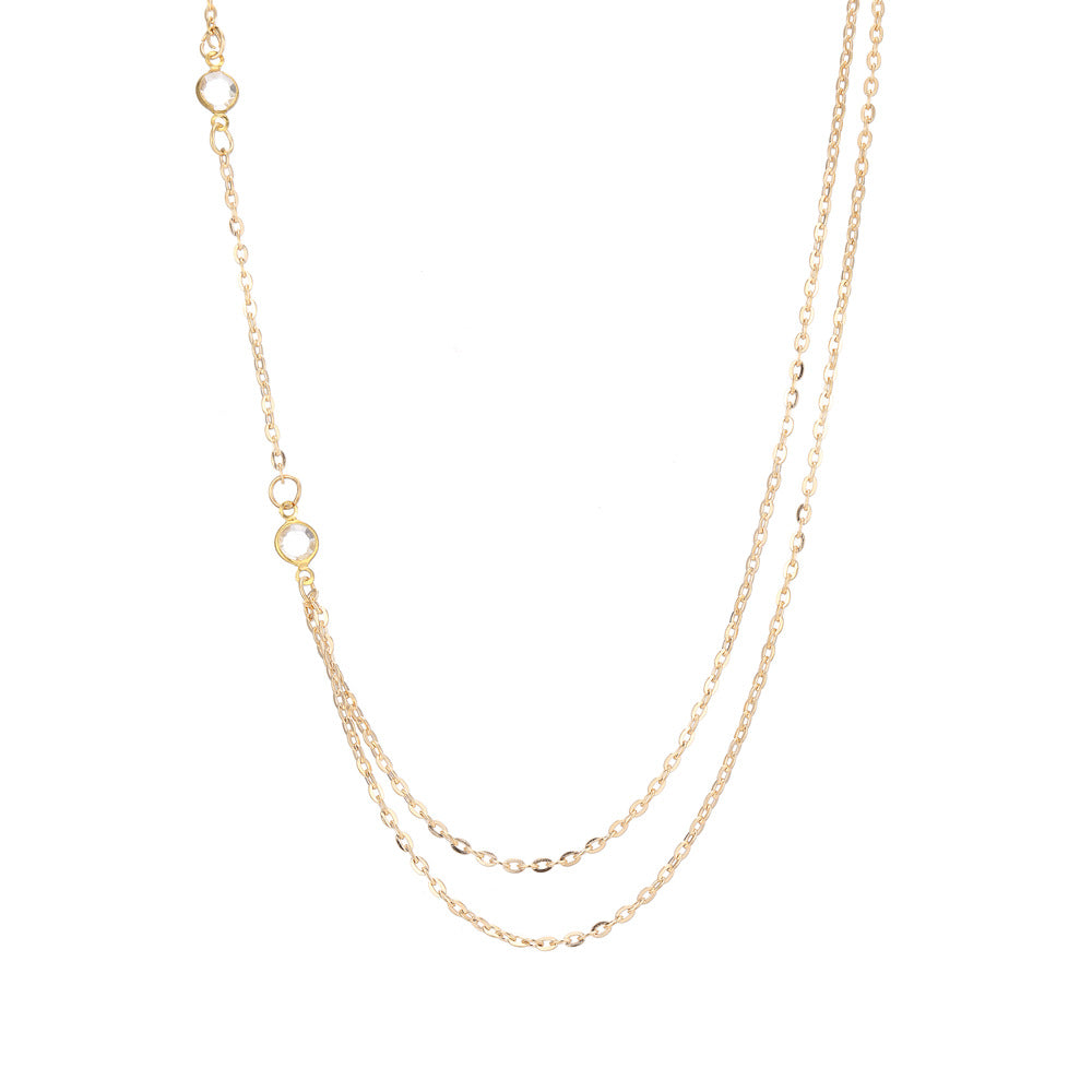 Romantic Gold Necklace for Special Moments