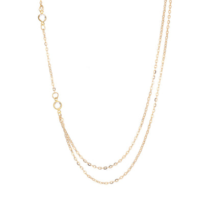 Romantic Gold Necklace for Special Moments