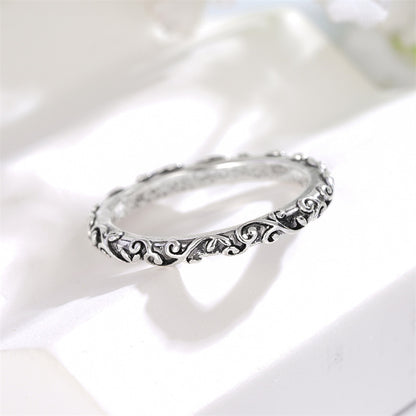 Beautiful Silver Ring with Unique Style