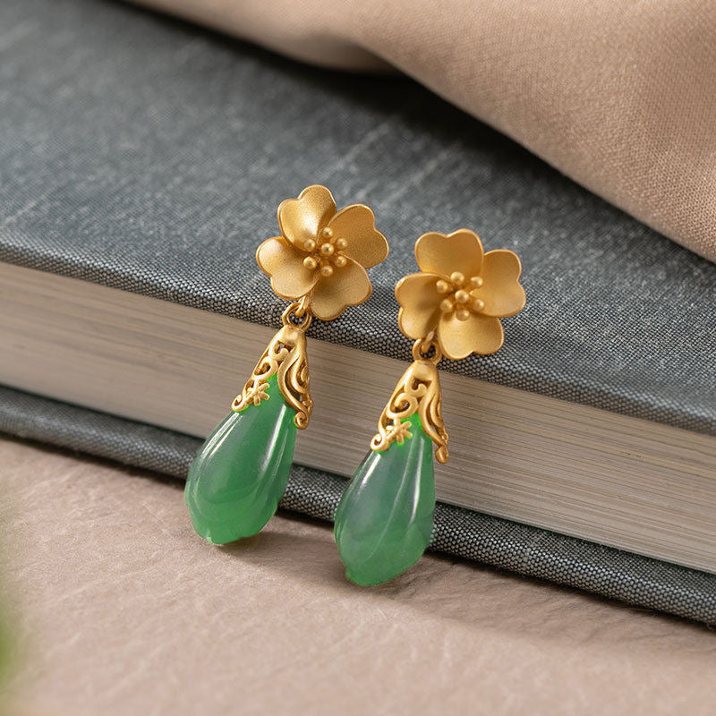 Vintage Handmade Silver Earring