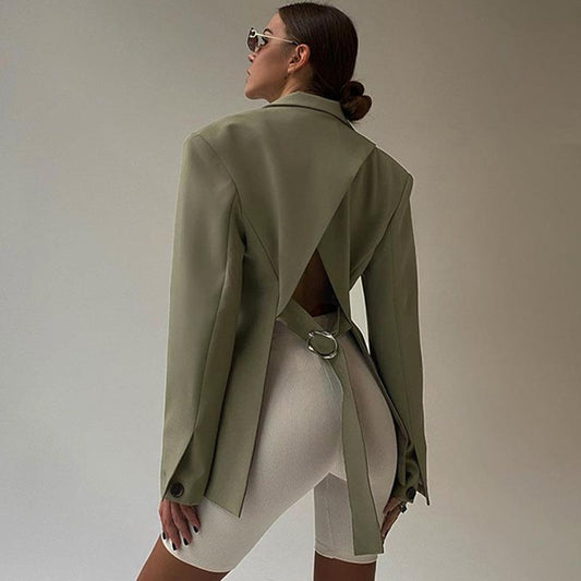JO | Backless blazer for women