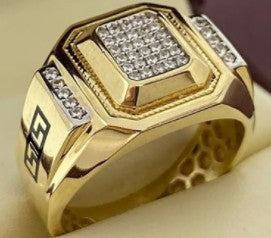 Delicate Artisan Gold Ring