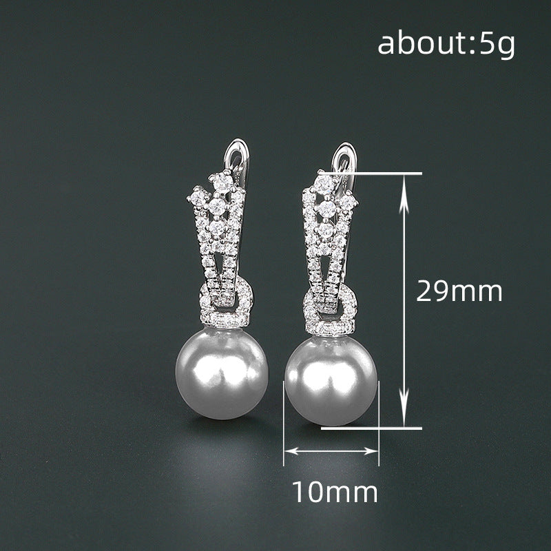 Stunning Pearl Earring for Daily Wear