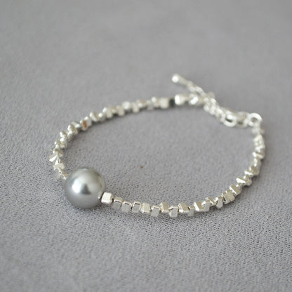 Classic Silver Bracelet with Timeless Appeal