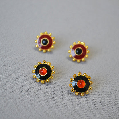 Beautiful Gold Earring with Unique Style