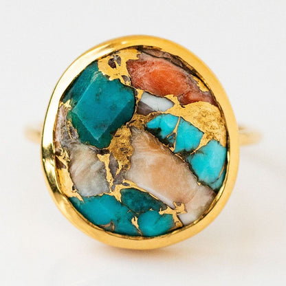 Beautiful Gold Ring with Unique Style