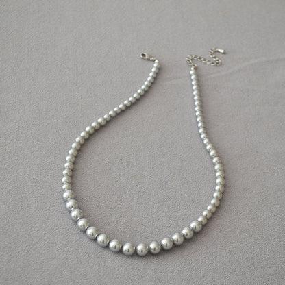 Delicate Artisan Pearl Necklace