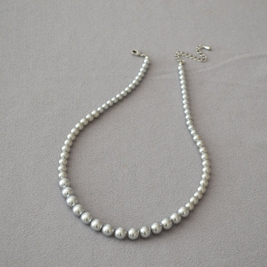 Delicate Artisan Pearl Necklace
