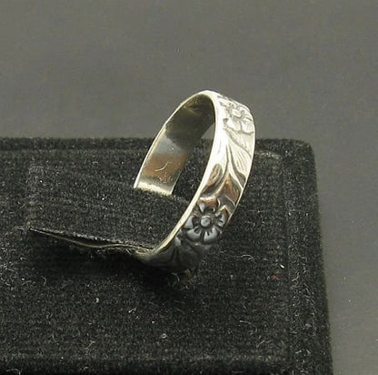 Delicate Artisan Silver Ring