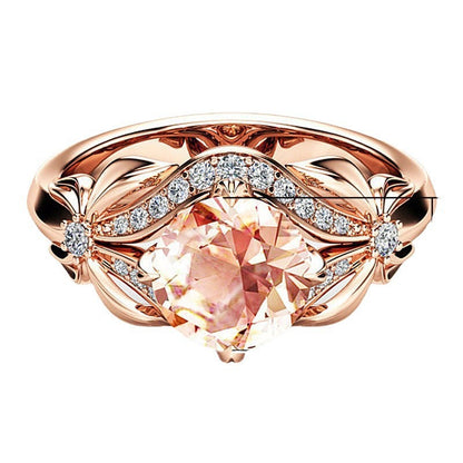 Delicate Artisan Gold Ring