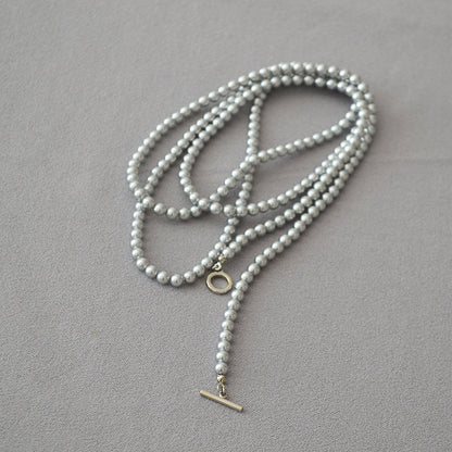 Delicate Artisan Pearl Necklace